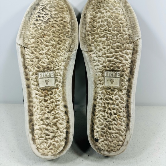 Frye Mindy Double Monk Strap sneakers in brownish-gray size 9 - Picture 6 of 7